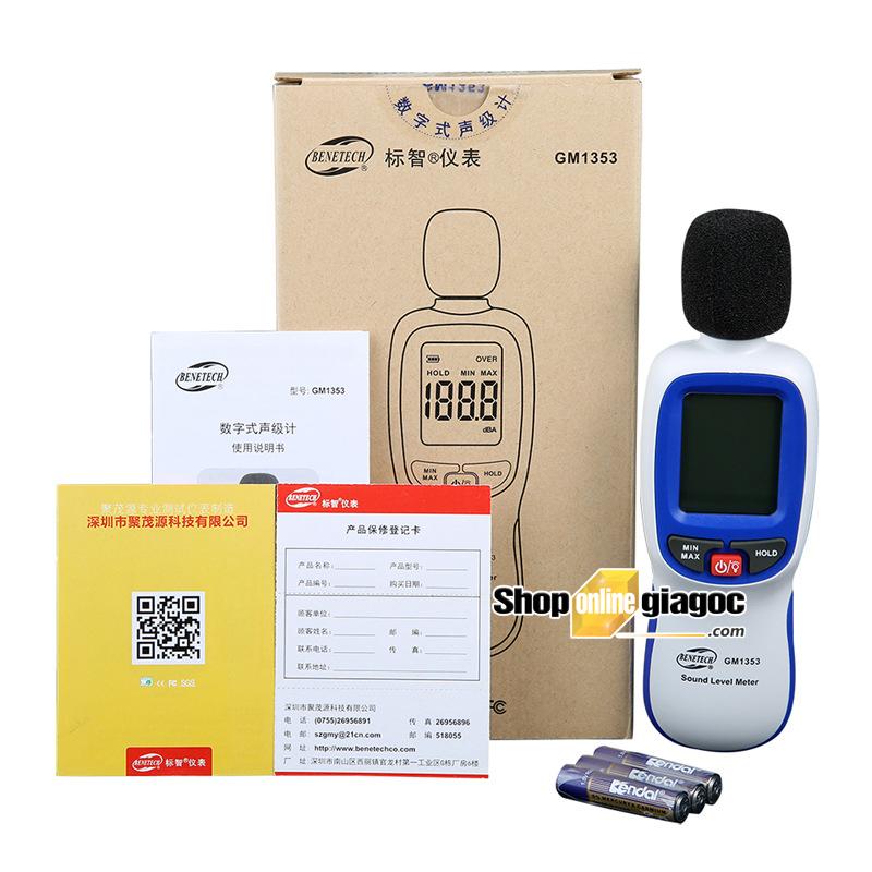 Máy Đo Độ Ồn Âm Thanh BENETECH GM1353