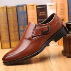 Gi&agrave;y da cổ thấp phong c&aacute;ch H&agrave;n Quốc cho nam