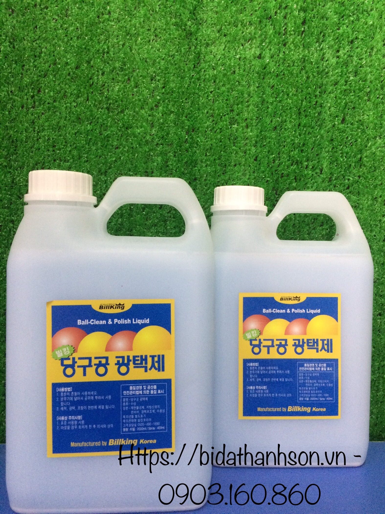 [HCM]Nước Lau Bi Billking (2 Lít)