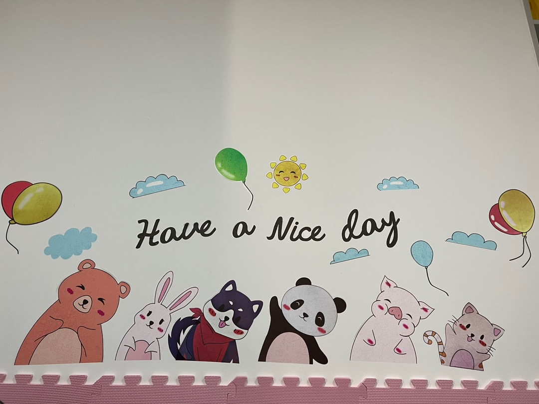 Decal dán tường ĐỘI THÚ BÓNG BAY - Trang trí phòng bé - THUTHAODECOR