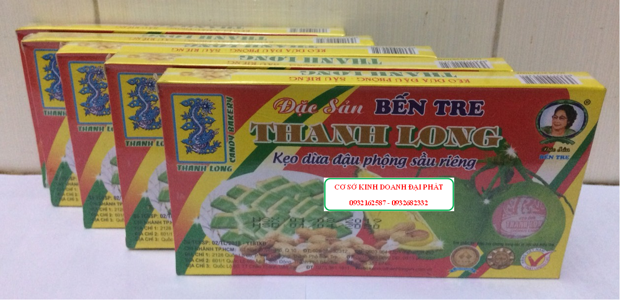 KẸO DỪA  BẾN TRE 300G (ĐẬU PHỘNG SẦU RIÊNG)