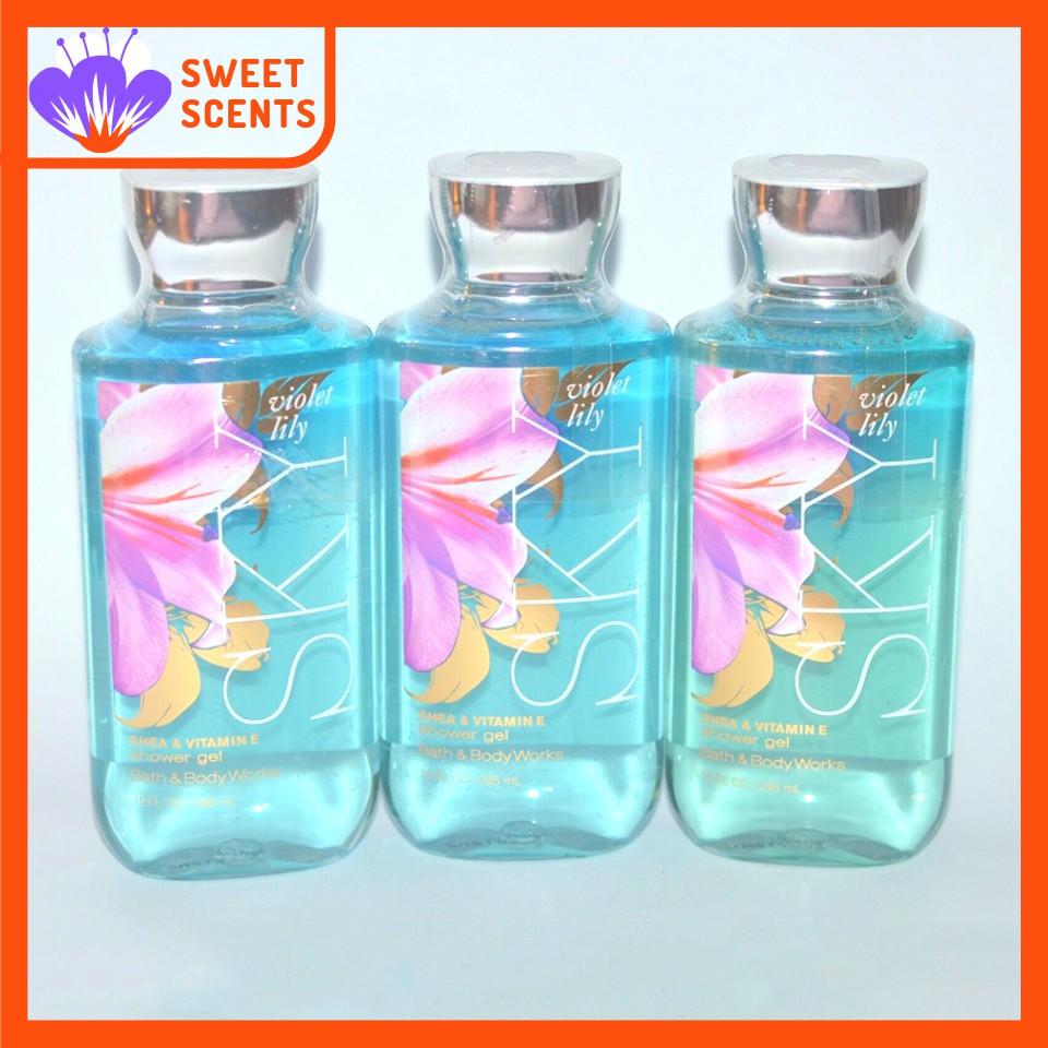 Sữa tắm Bath & Bodyworks Violet Lily Sky 295ml