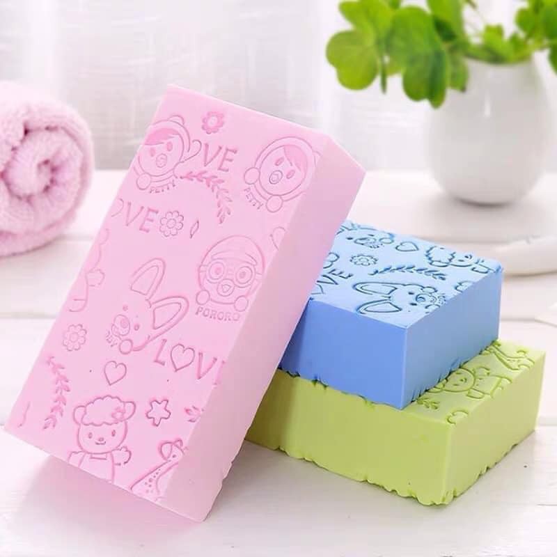 (SIÊU RẺ) Bông tắm, Mút tẩy da chết, Miếng kỳ ghét siêu sạch