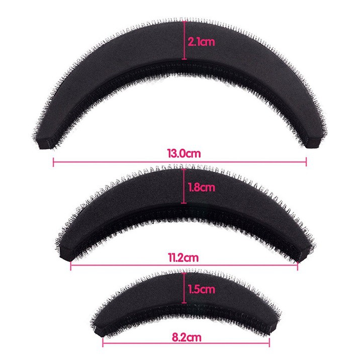 LAVY STORE - Combo 3 miếng đệm phồng tóc cao cấp