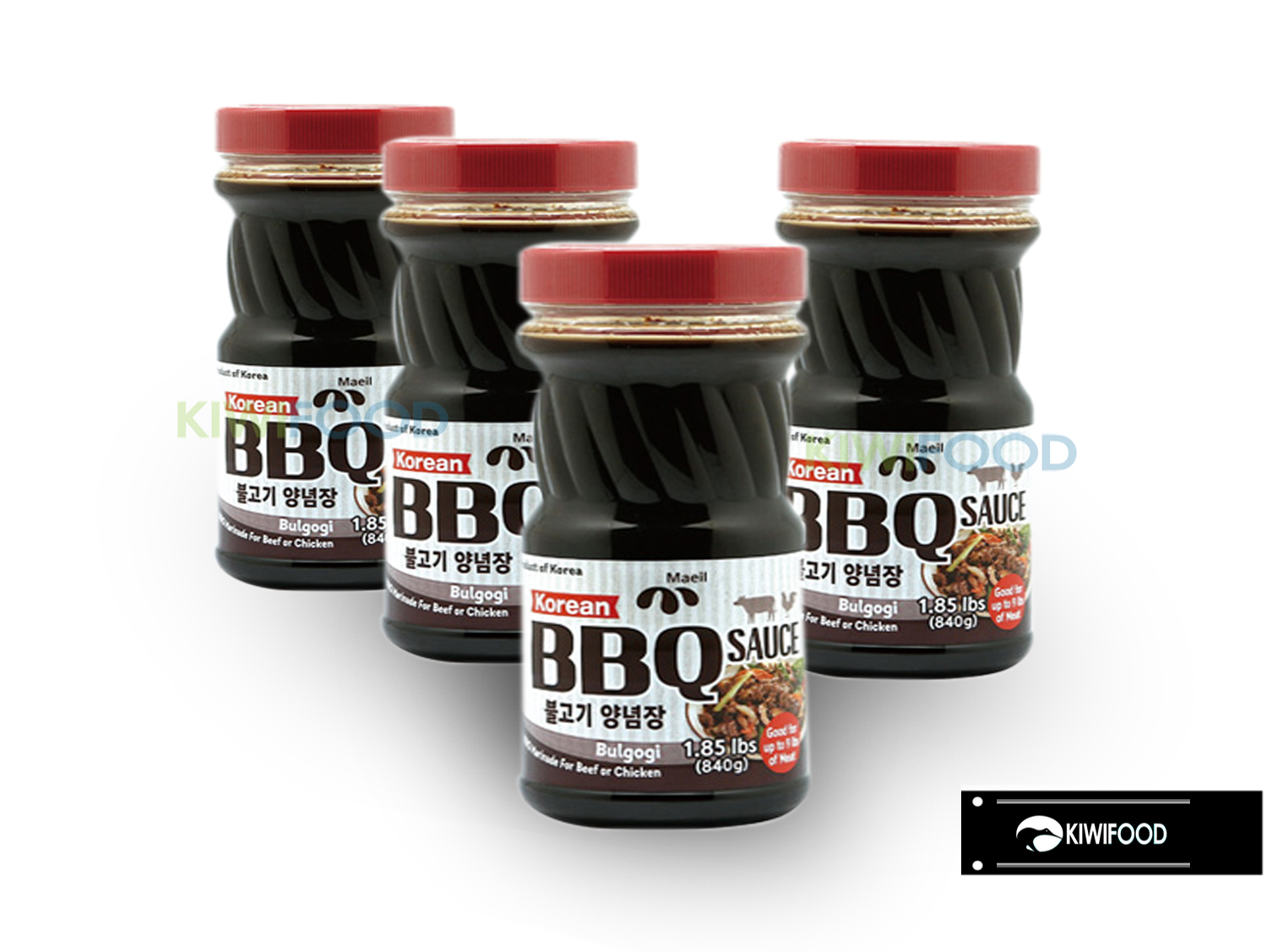 Sốt bbq hàn quốc hiệu maeil chai 840g
