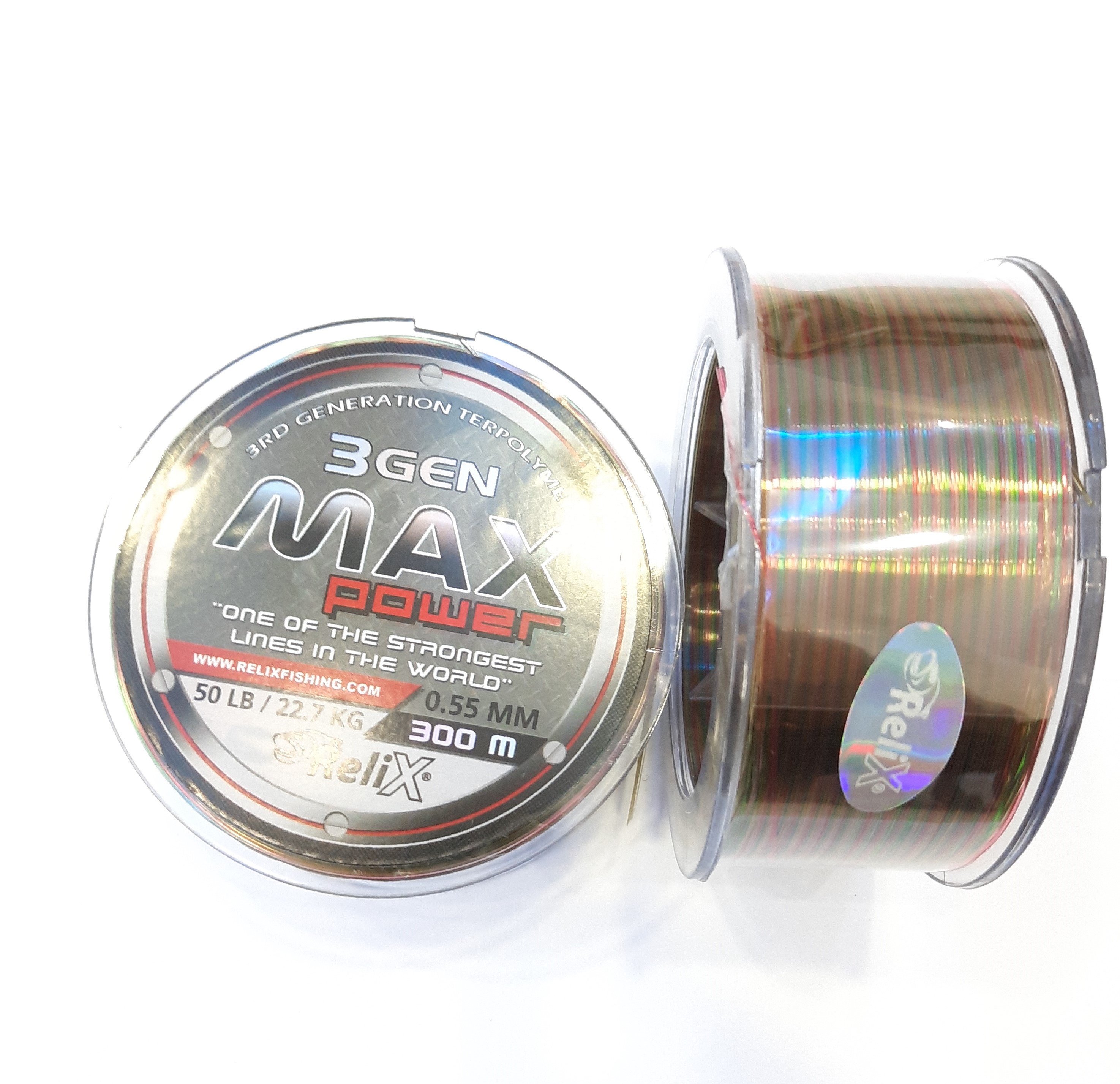 Dây câu cá Relix 7 màu 3 Gen Max Power 300 Mét