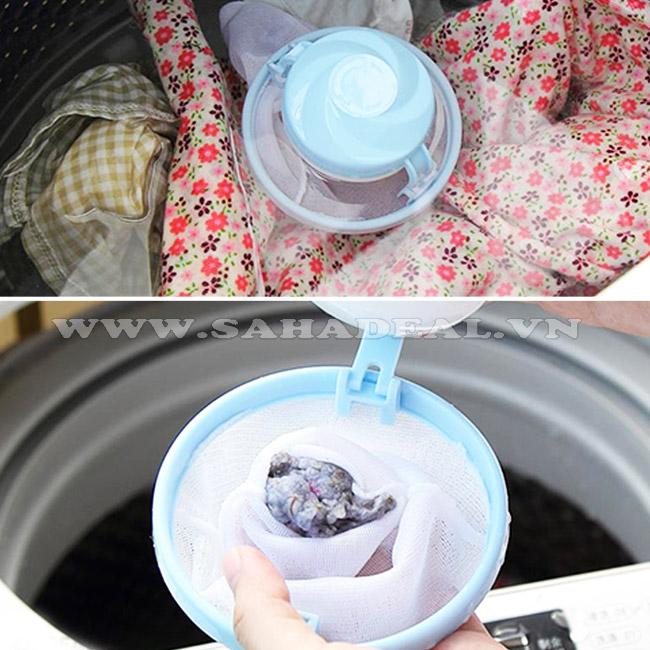 [HCM]Combo 2 túi lọc bụi máy giặt