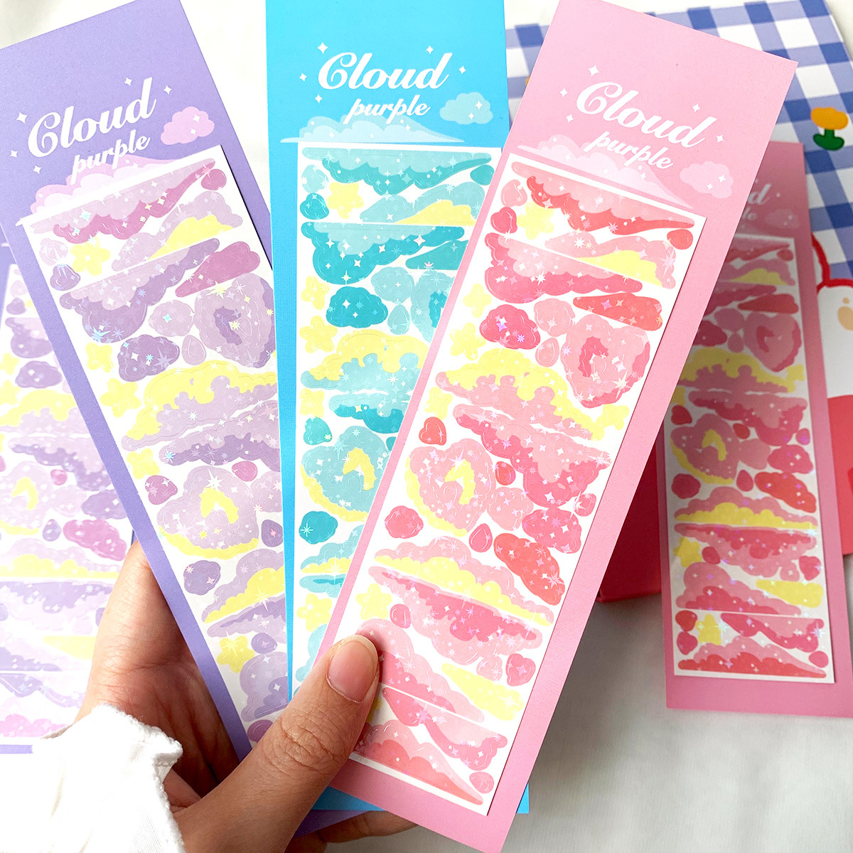 Sticker Mây Trang Trí Sổ/ Toploader