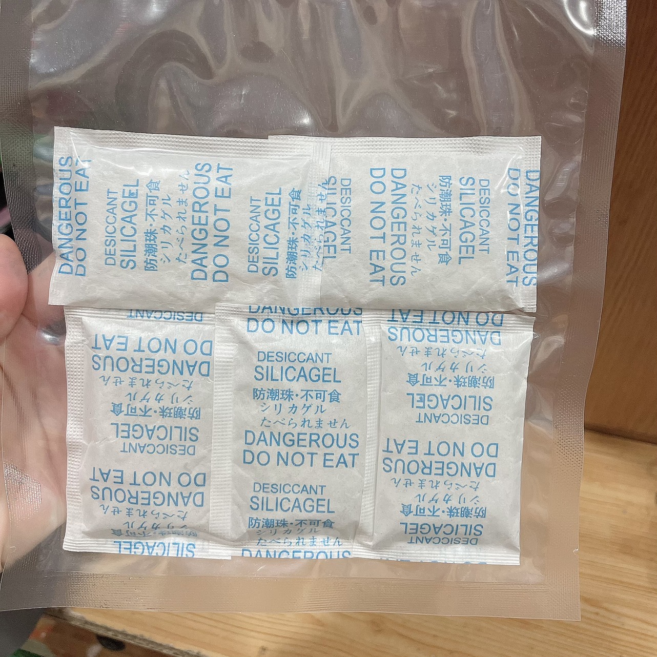 Gói hút ẩm 20gr xanh(Túi 100gram)(giá sỉ)