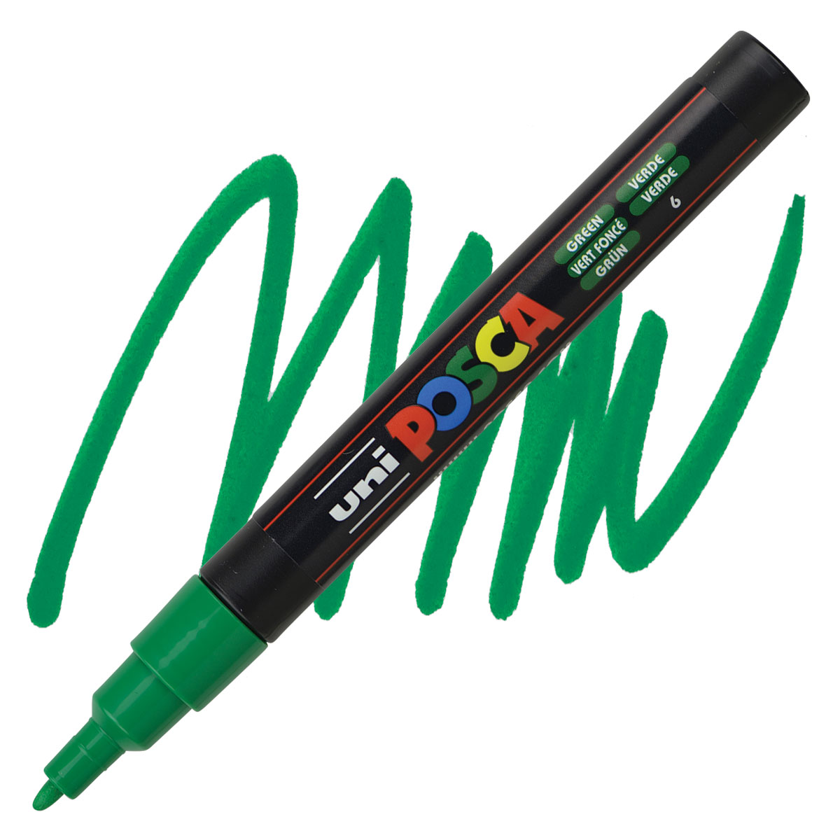 Bút sơn nước vẽ đa chất liệu Uni Posca PC-3M - Ngòi (0.9 - 1.3mm)