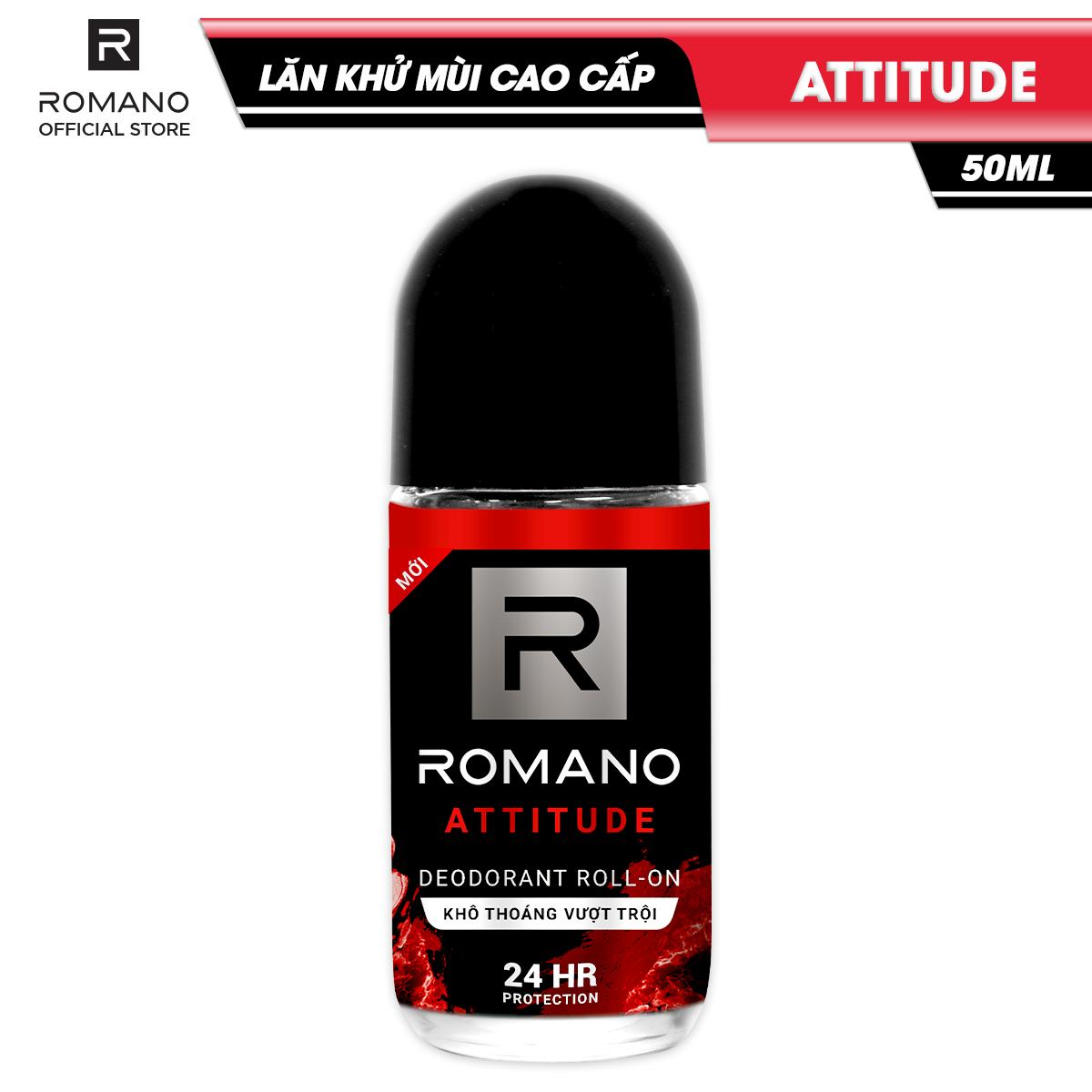 Lăn khử mùi Romano Attitude 50ml