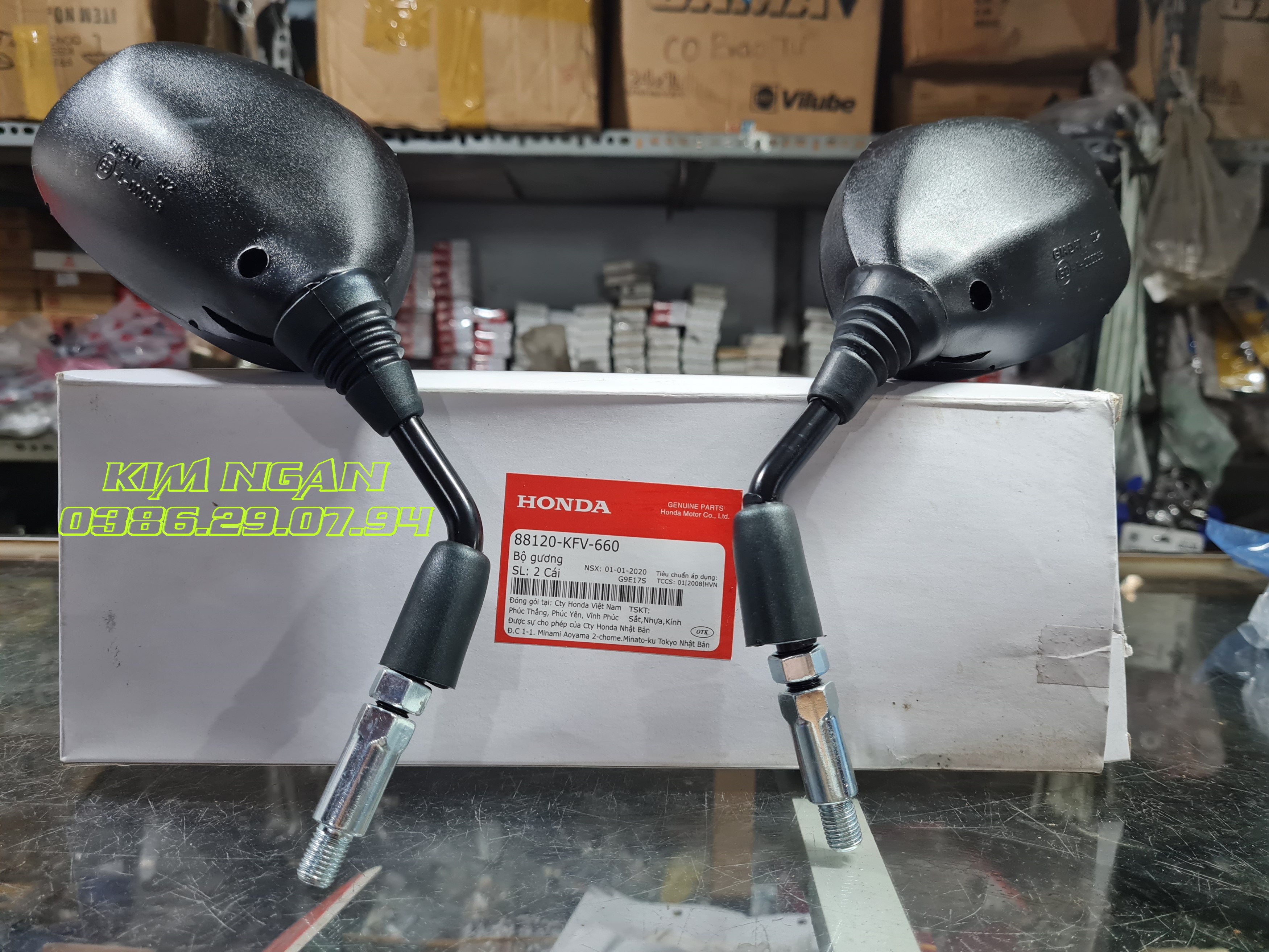 [HCM]Cặp gương chiếu hậu Honda Vision từ 2010-2022