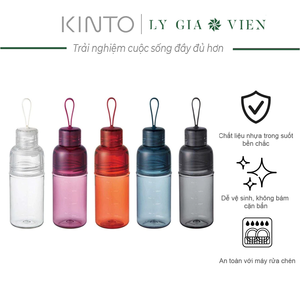 Bình Nước Tập Gym Kinto Workout Bottle 480ml