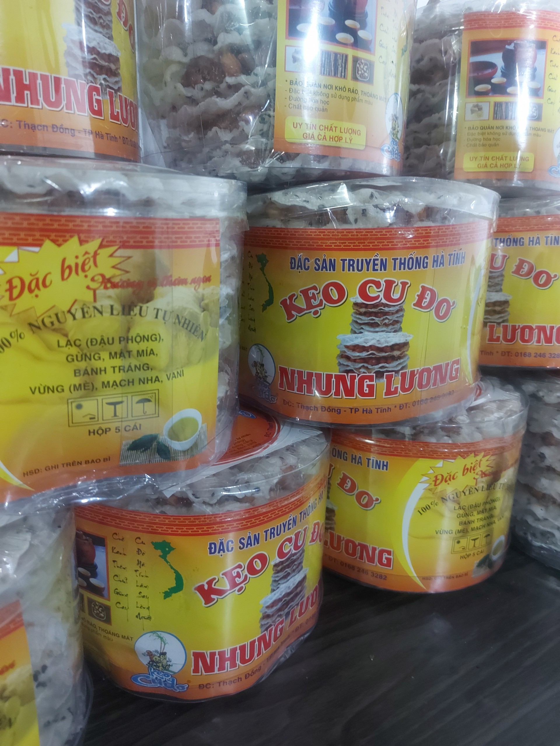 Kẹo cu đơ. chính gốc Hà Tĩnh