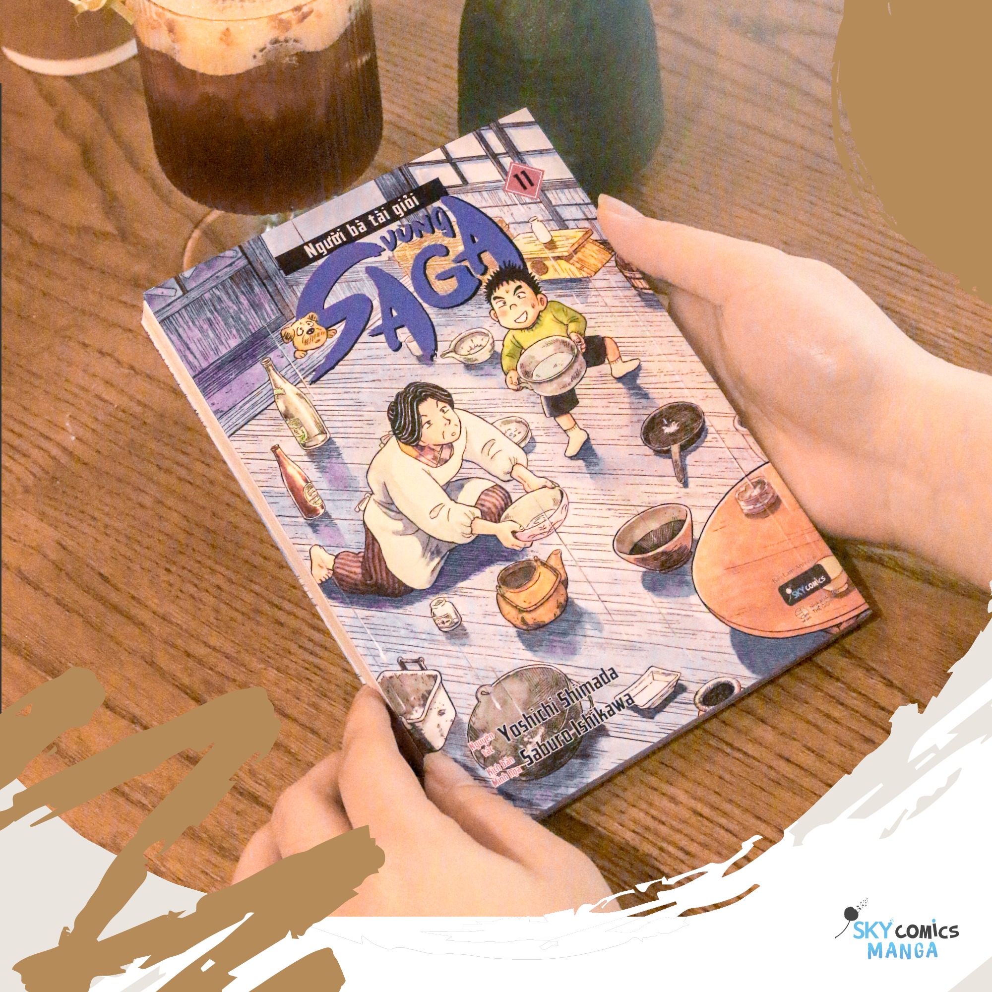 Sách - Người Bà Tài Giỏi Vùng Saga (Tập 11 - Bản 0 postcard)