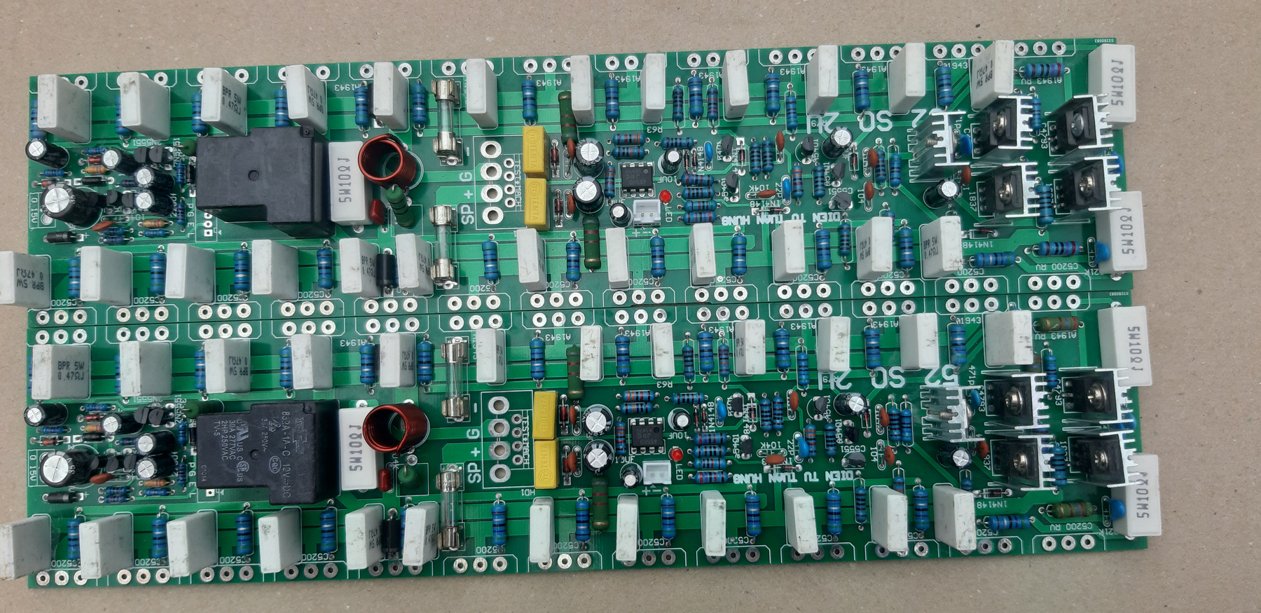 PCB MẠCH CÔNG SUẤT 52 SÒ