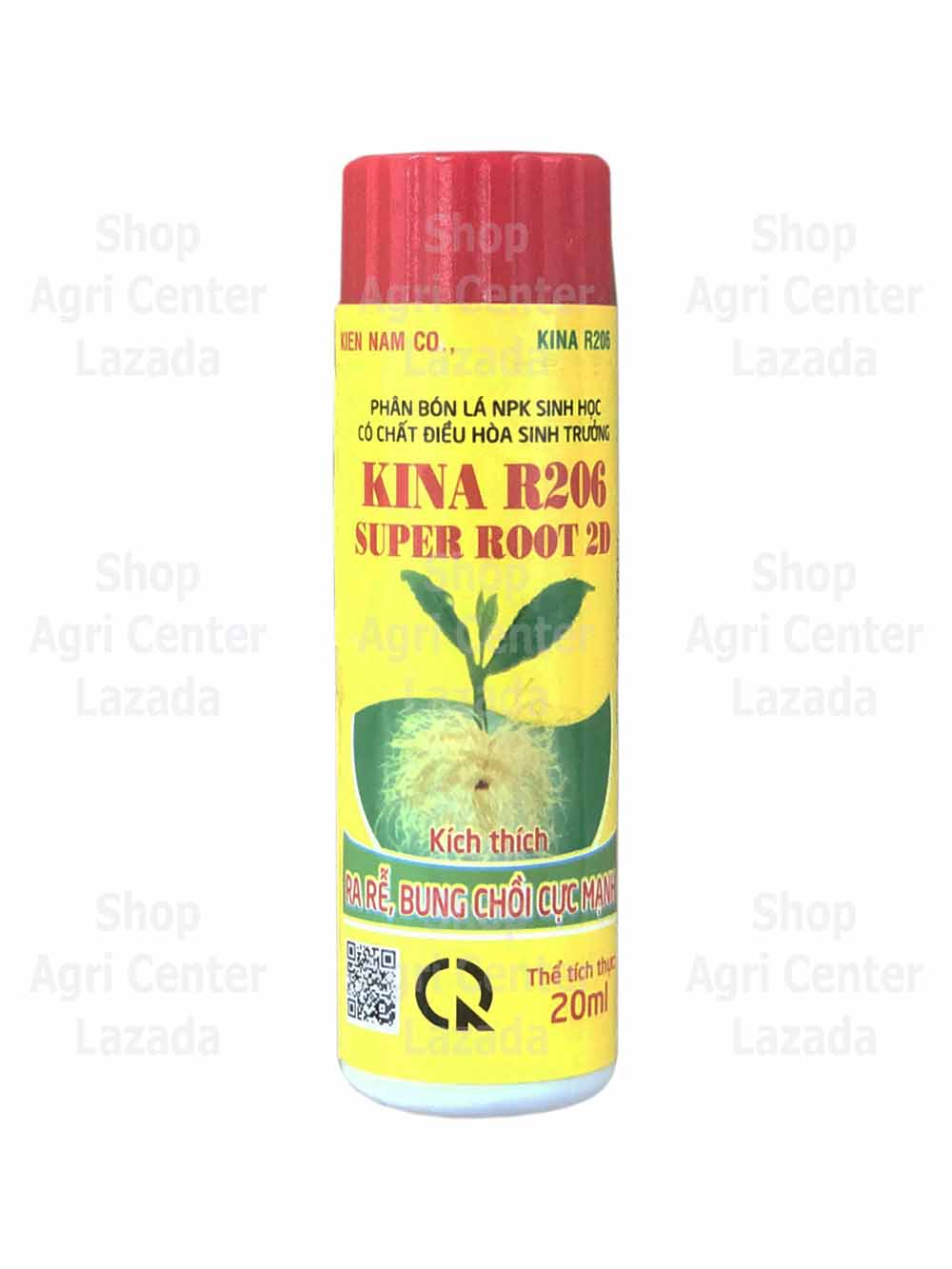 01 hũ phân bón lá npk sinh học có chất điều hòa sinh trưởng kina r206 - super root 2d ra rễ bung chồi cực mạnh