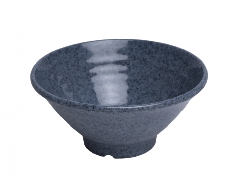 Tô Nhựa Melamine Vân Đá Đen/Xanh