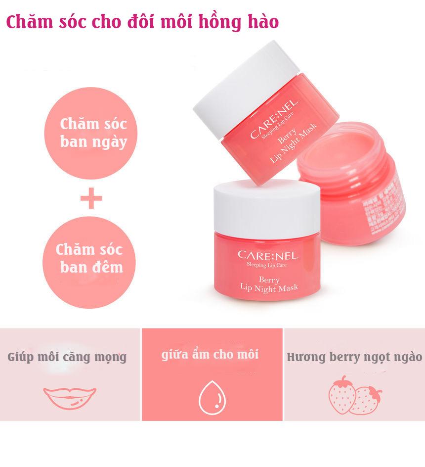 Mặt Nạ Ngủ Môi Mini CARE:NEL Lip Sleeping Mask [ CARE NEL, CARENEL ]
