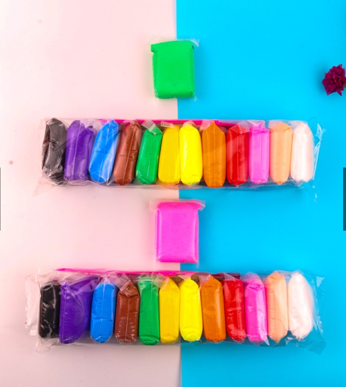 Đất sét nhẹ tự khô - Lốc 12 màu
