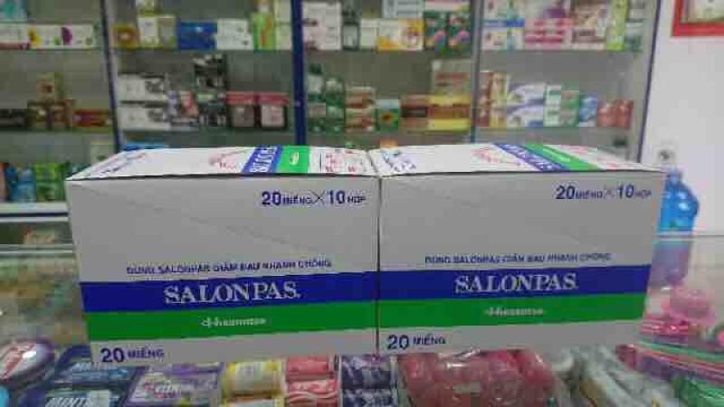 Salonpas hộp lớn 20 miếng*10 hộp tốt nhất
