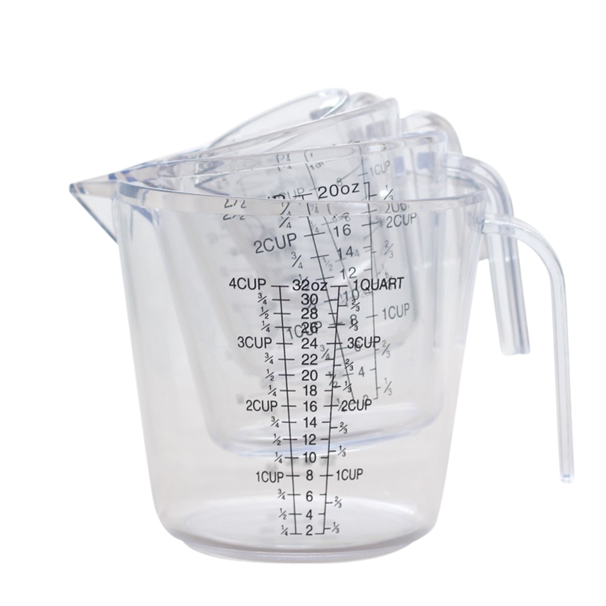 Ca, ly đong chia vạch định lượng 250ml và 500ml