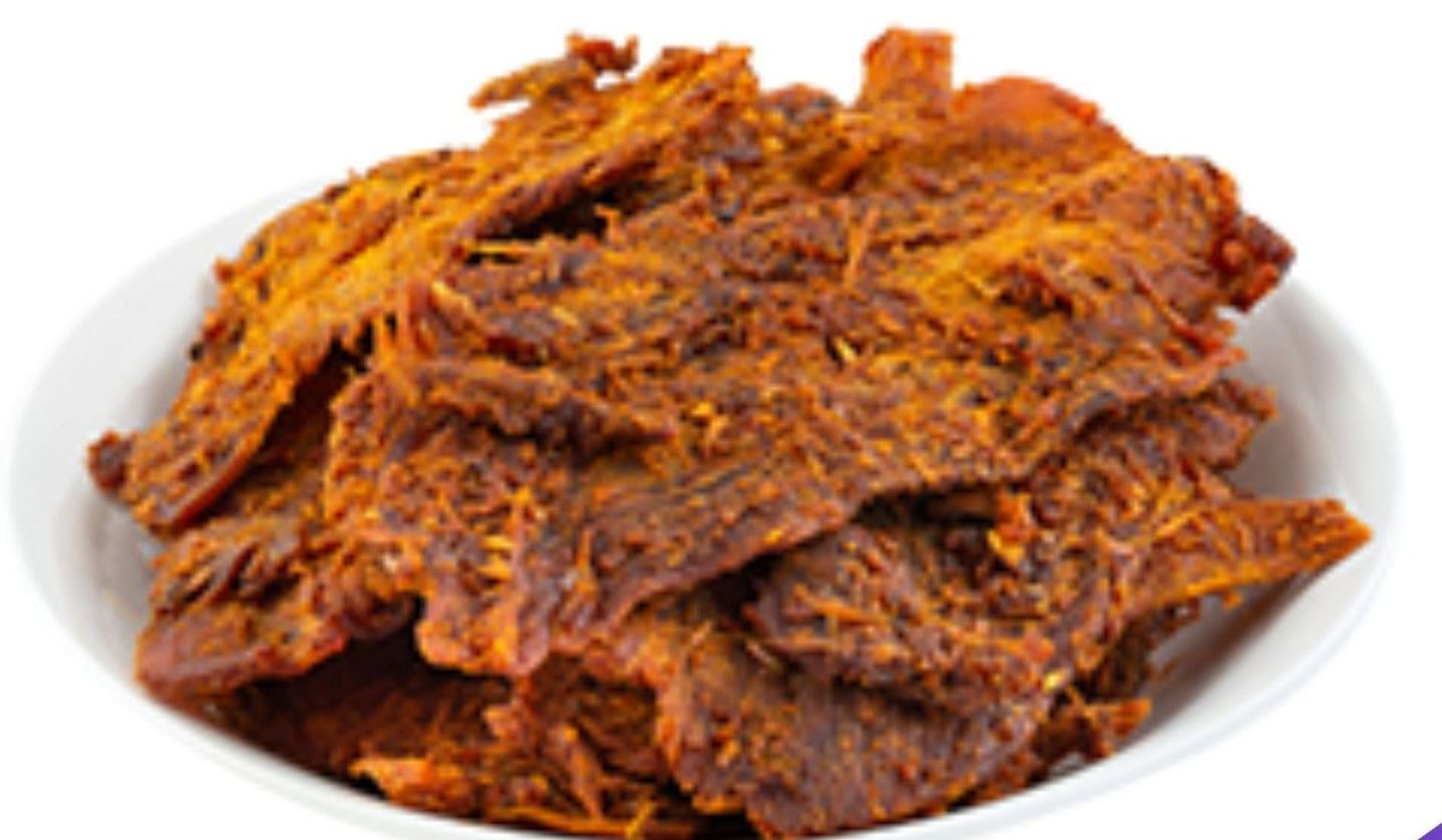 200G KHÔ BÒ TỨ XUYÊN (khô heo giả bò miếng) MAXIFOOD