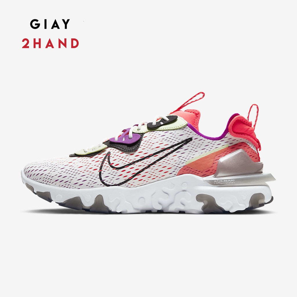 [HCM]Giày Sneaker Thể Thao Chạy Bộ REACT VISION D/MS/X MULTICOLOR (Authentic 100%)