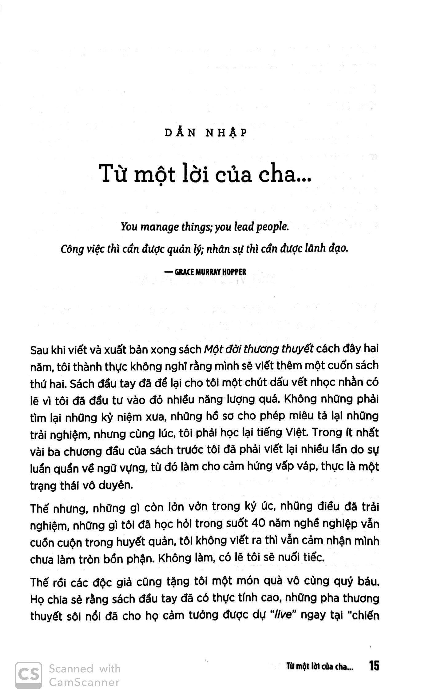 Một Đời Quản Trị