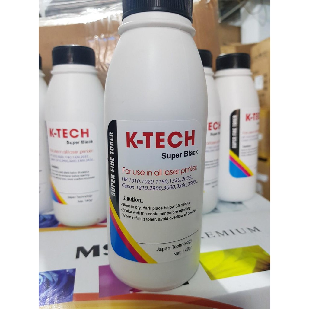 Bộ 5 lọ mực đổ đa năng ktech 130g dành cho 12a, 49a, 35a,78a,83a