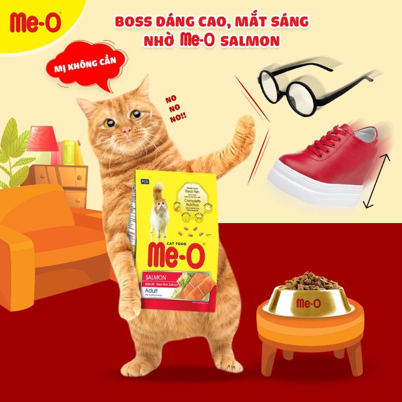 Thức ăn cho mèo vị cá ngừ Me-O / Me-0 / MeO Tuna 1,2kg