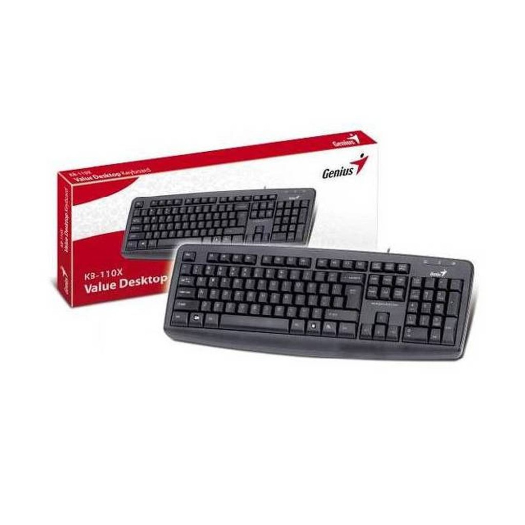 [HCM]Bàn phím Keyboard Genius 101 / KB -117  Smart usb.  Vi Tính Quốc Duy