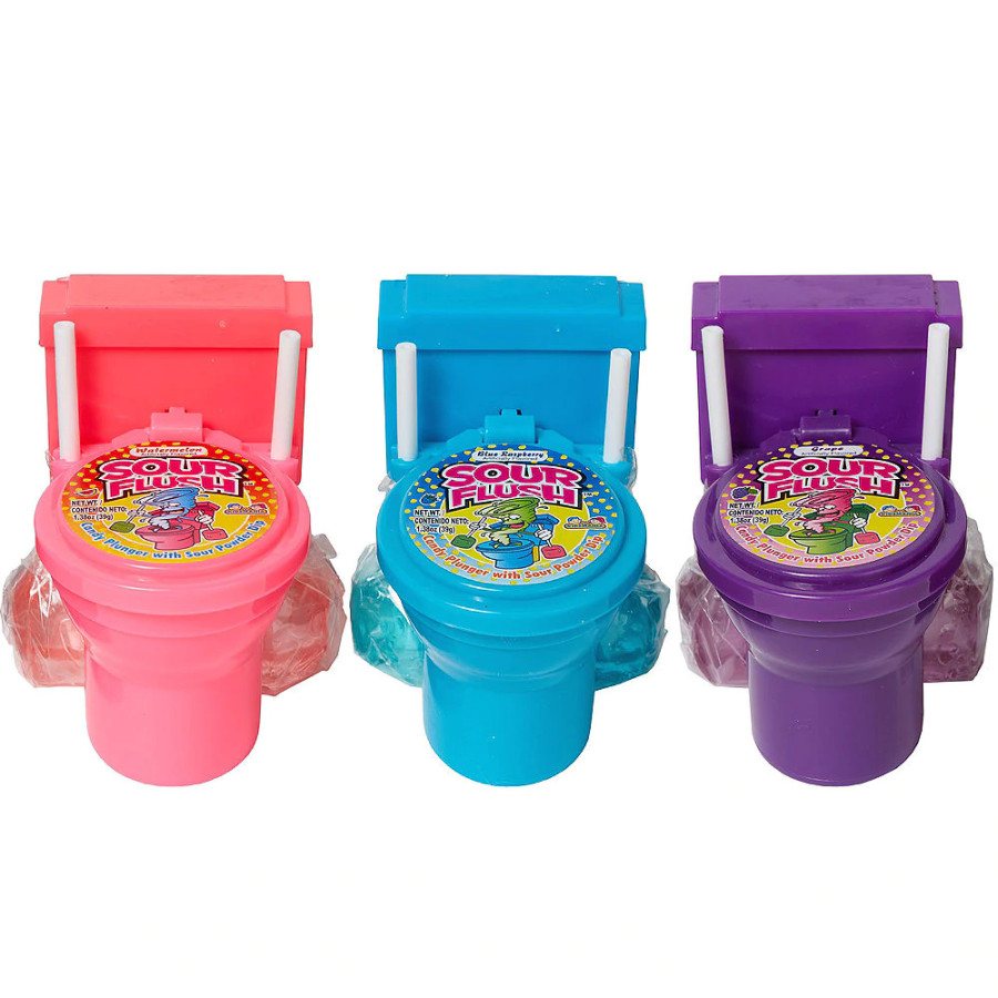 Kẹo Mút Bồn Cầu Sour Flush 39gr