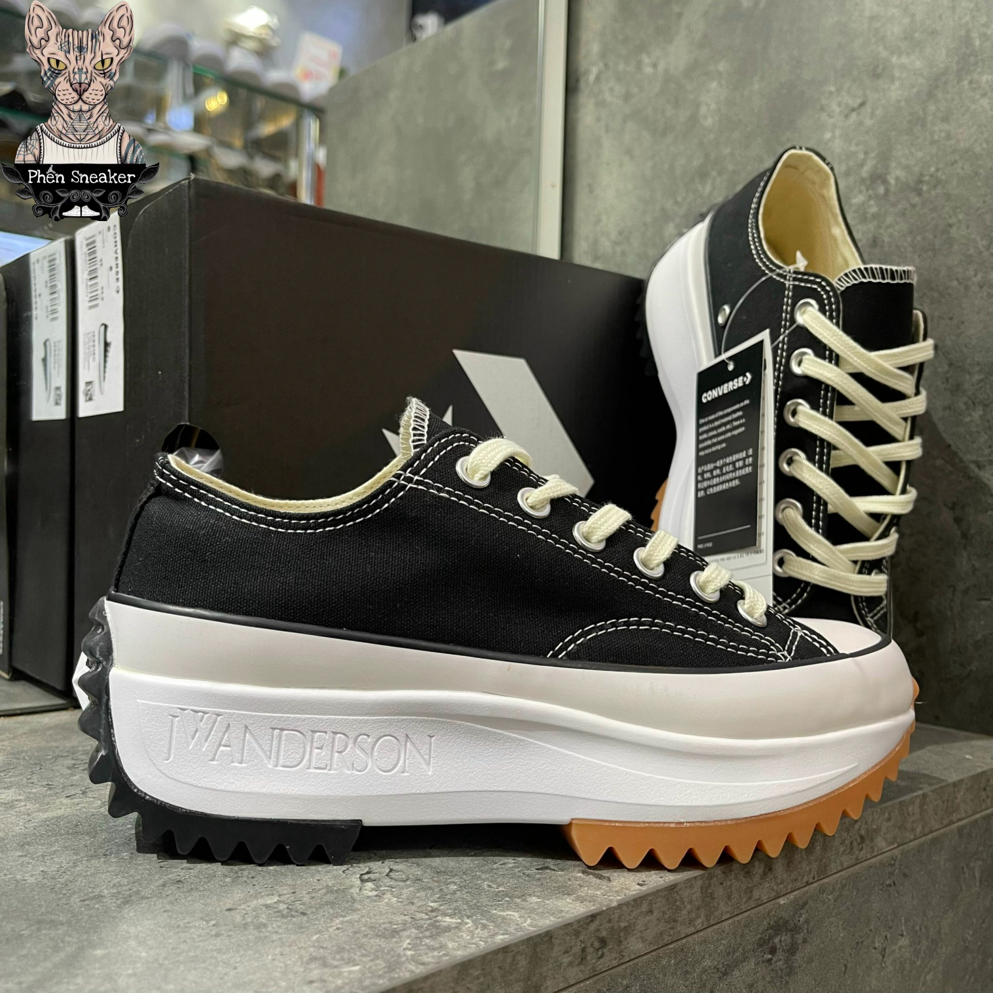 Giày Converse Run Star Hike Twisted Classic Foundational Canvas