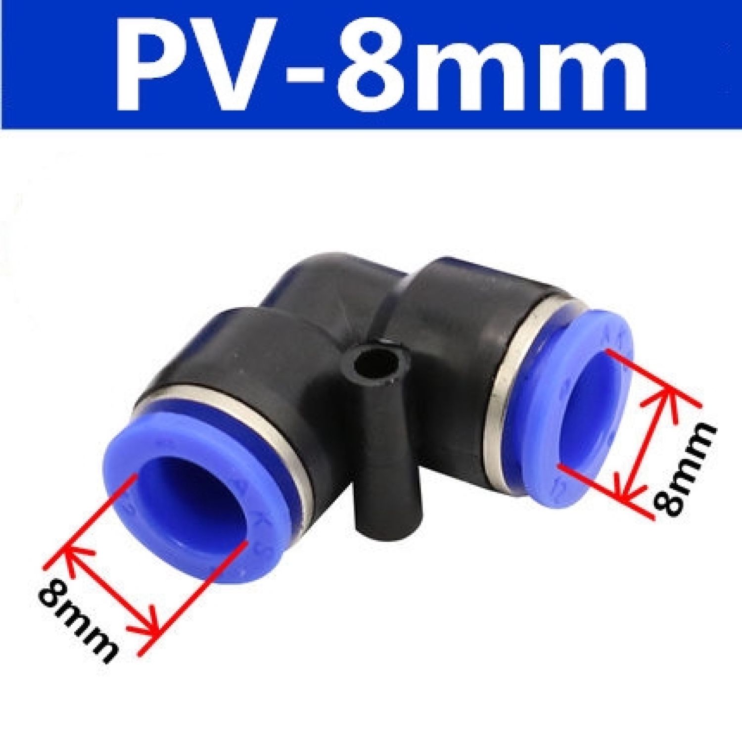 Ống nối góc cho hệ thống phun sương 4mm 6mm 8mm 10mm 12mm