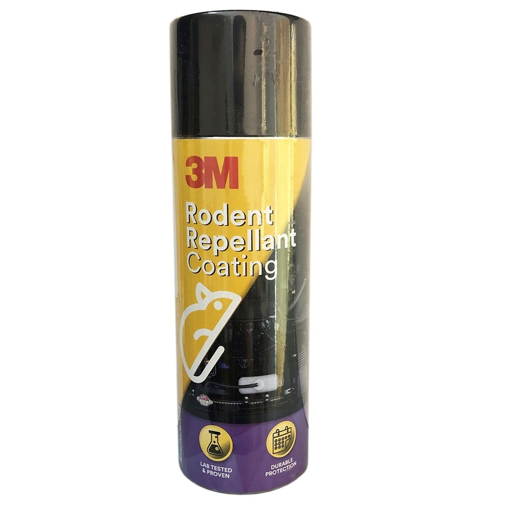Chai Xịt Phủ Chống Chuột Xe Ô Tô 3M Rodent Repellant Coating 89797 và sáp đuổi chuột nhật bản