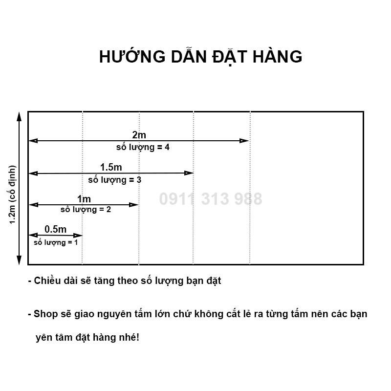 Decal màu nhám khổ lớn 1.2m