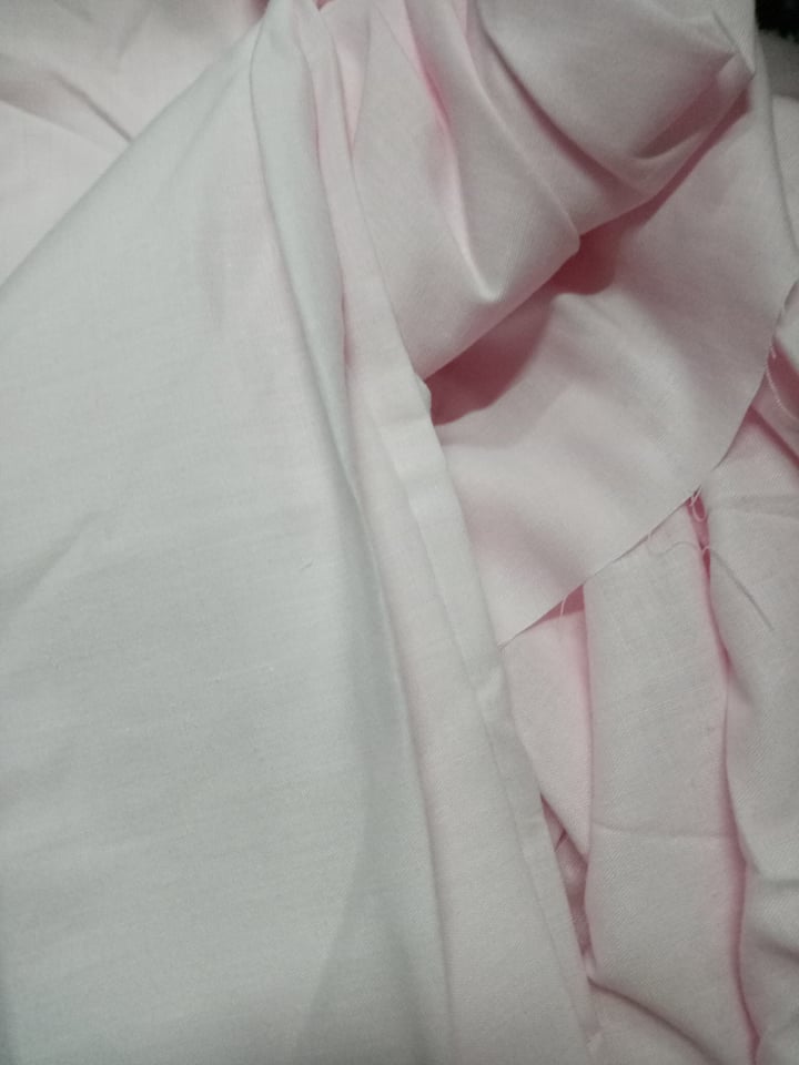 VẢI KATE TRƠN MAY DRAP, MỀN, ÁO GỐI,... [HỒNG]
