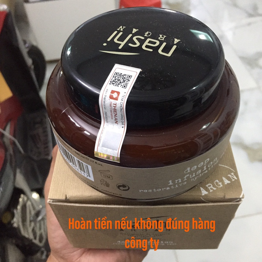 [HCM]Dầu hấp Nashi Argan Deep Infusion – Restorative Hydrating mask 500ml