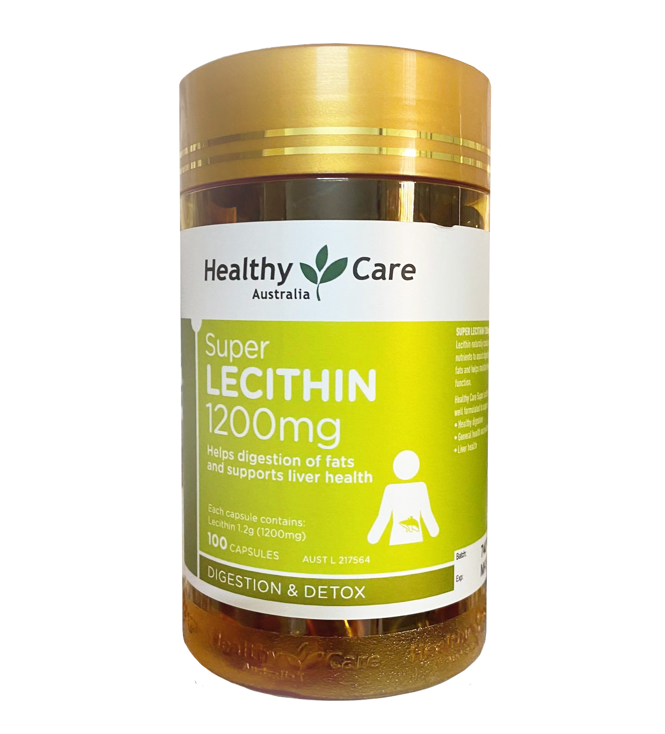Mầm đậu nành super lecithin 1200mg - Úc (Mẫu mới)