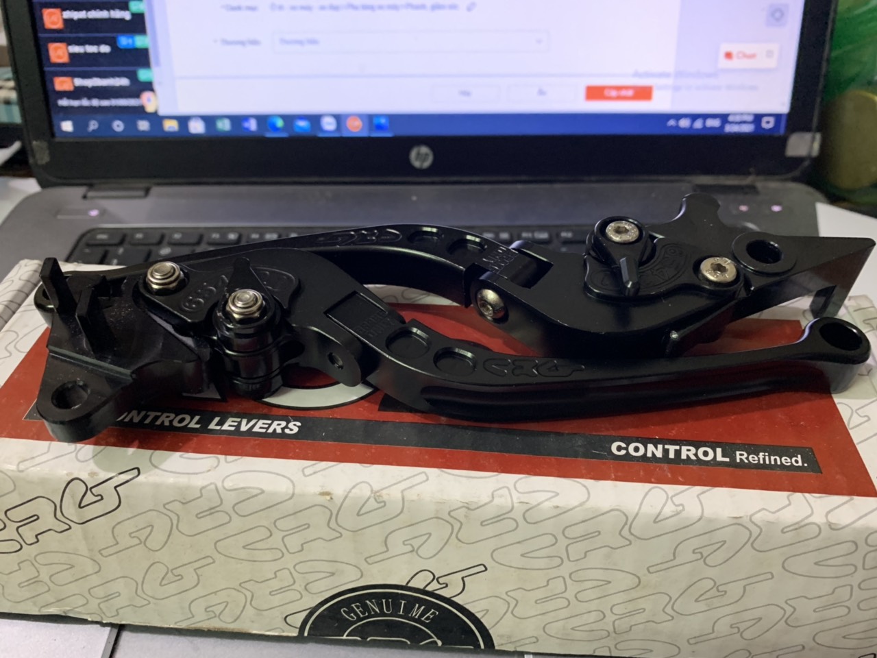 TAY THẮNG CRG CHO XE AB 2020(AIR BLADE 150) PHANH ABS, XE PCX 2018-2022