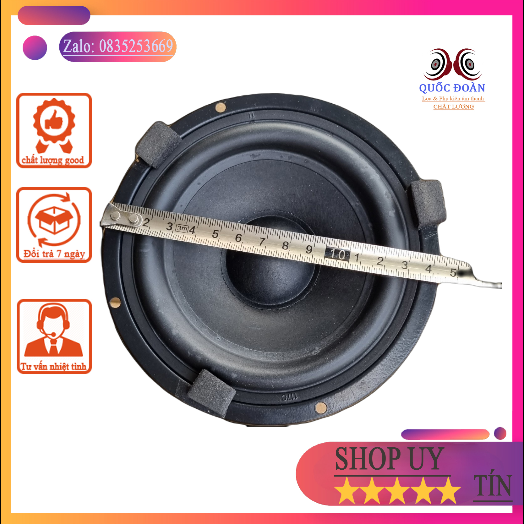 Bass loa JBL 12cm từ 8cm coil 1.9cm(1 chiếc)
