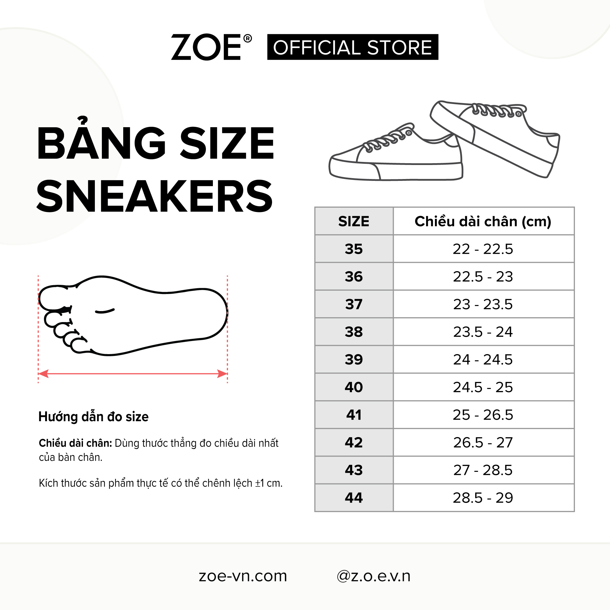 Giày Sneaker Vải Canvas Thêu Hoa Tulip (ZOE Tulip Flower)