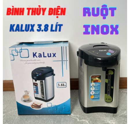 [CAO CẤP] BÌNH THỦY ĐIỆN INOX KALUX KL-048 ( 4.8 LÍT ) BÌình Giữ Nước Nóng Siêu Lâu Tiện LỢi Dễ Sử Dụng An Toàn Cho Người Già và Trẻ Nhỏ.BẢO HÀNH 1 ĐỔI 1