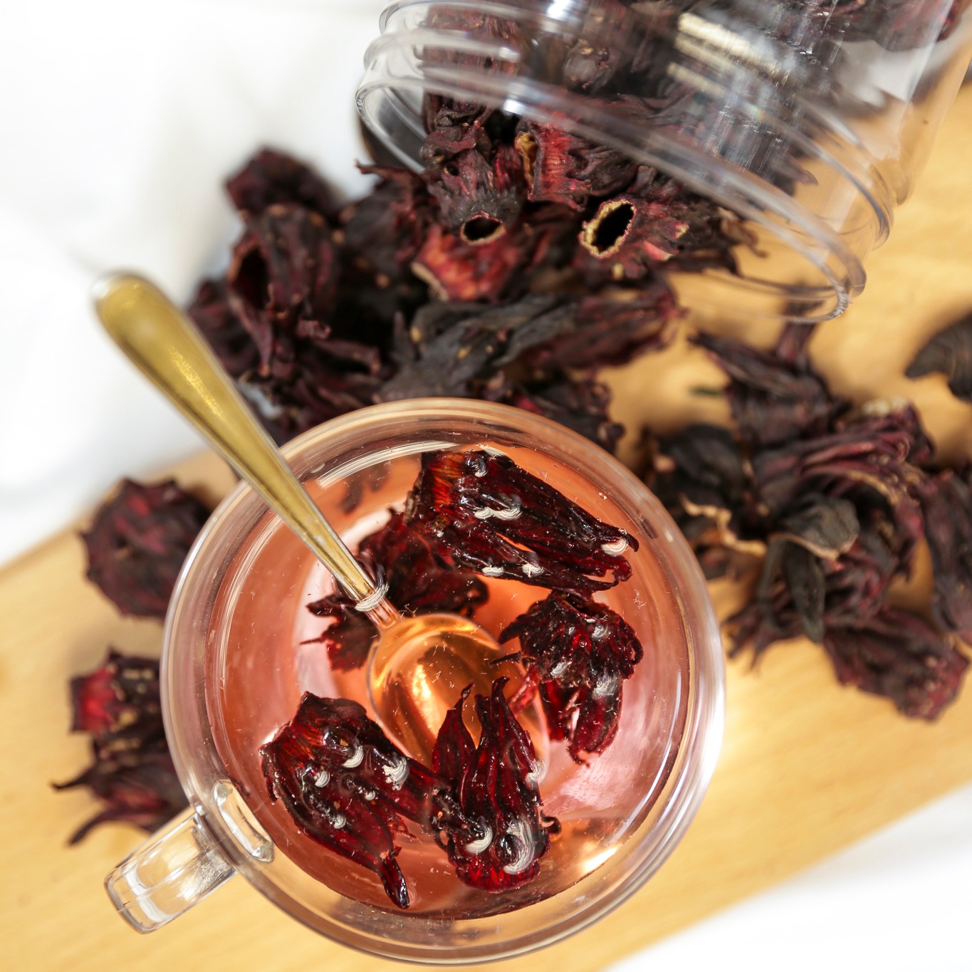 Trà hoa atiso đỏ khô 100 gram tinhhoatrathaomoc