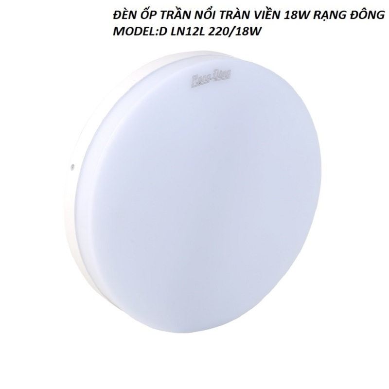 ĐÈN LED ỐP NỔI GẮN TRẦN 18W RẠNG ĐÔNG TRÀN VIỀN