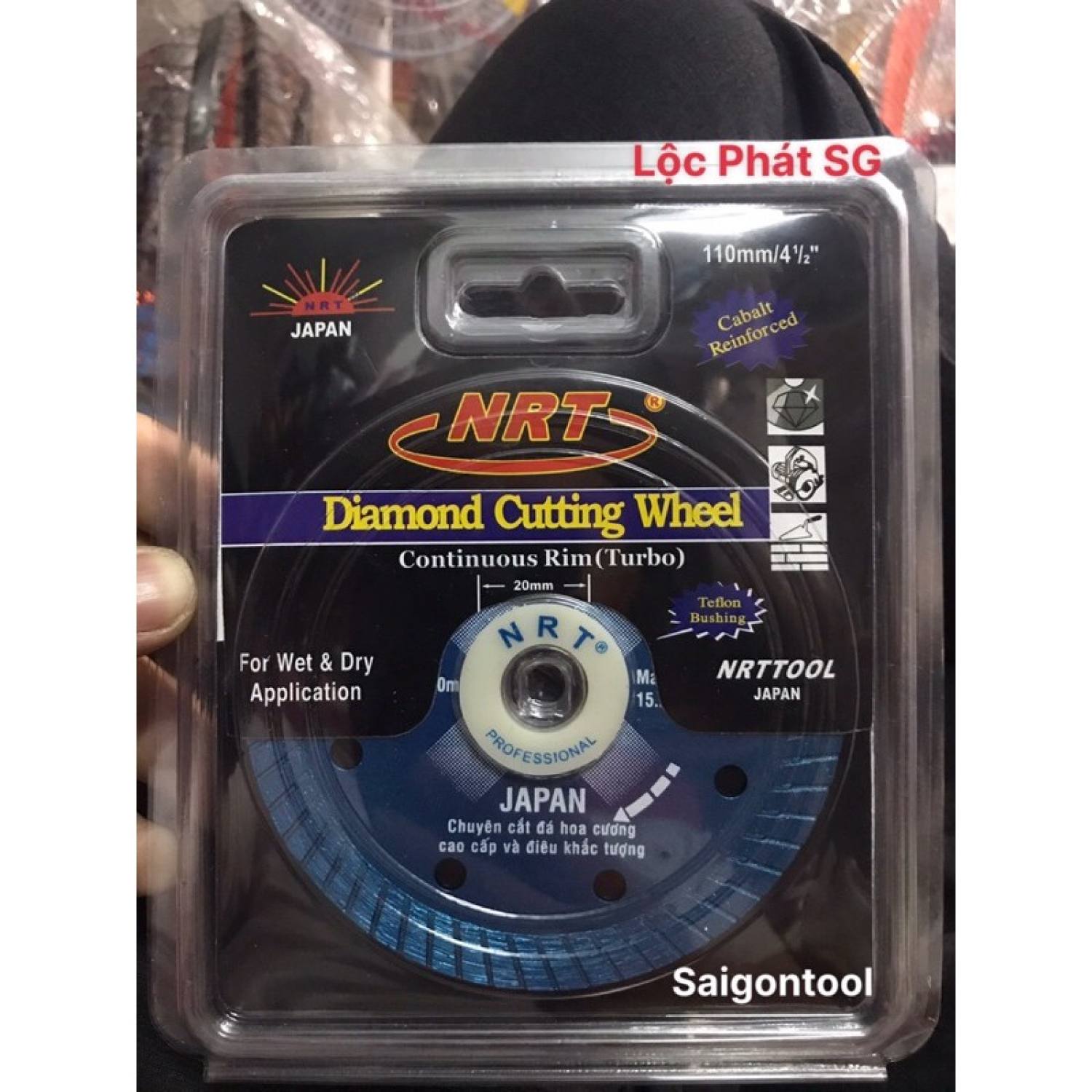Lưỡi cắt gạch đa năng nrt - diamond cutting wheel japan