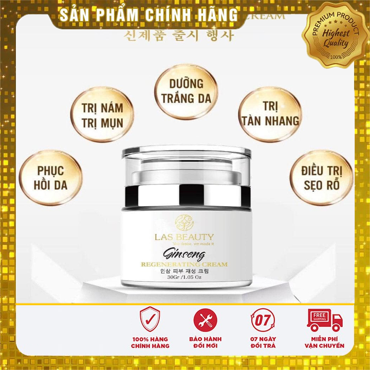[Chính Hãng] tái tạo nhân sâm LAS BEAUTY