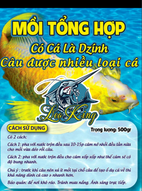 [HCM]Mồi câu cá tổng hợp