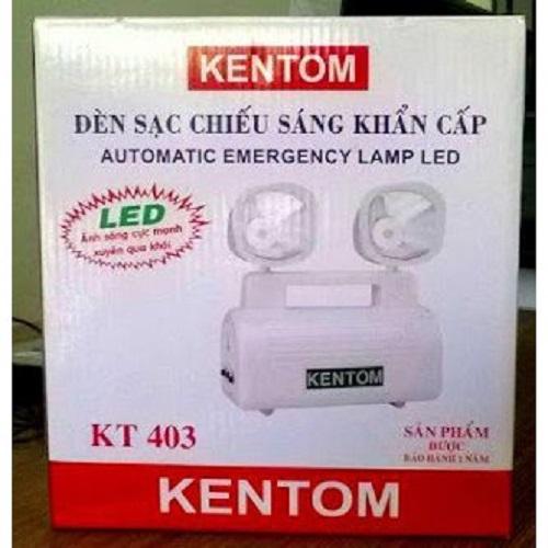 Đèn Sạc Chiếu Sáng Khẩn Cấp KENTOM KT 403